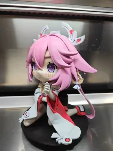 Q版《原神》八重神子坐姿手办 高20cm 已分件 易上色