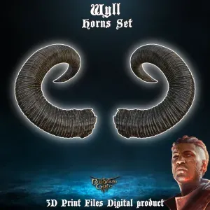 Fantasy Devil Wyll Horns Baldurs Gate 3