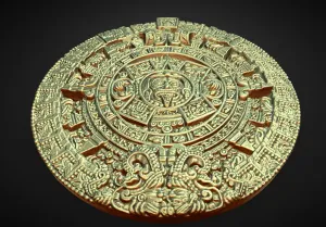 ancient mayan aztec calender