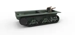 Vintage Monster tank Base Scale 1:25