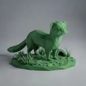 Low Poly Ferret