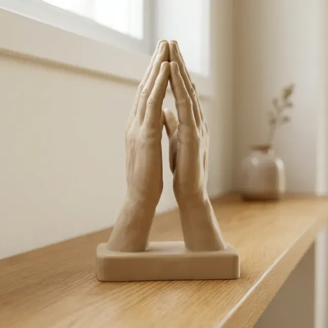 Praying Hands Statue, Religious, Spiritual, Statue — Фото 3 из 8