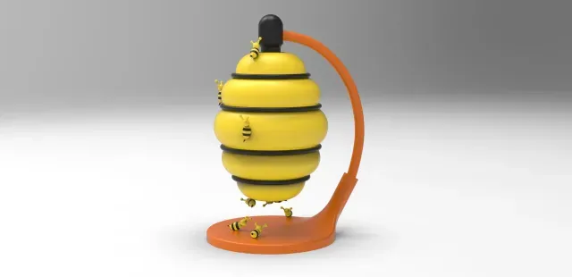 Bees House-Night Lamp — Image 4 of 9
