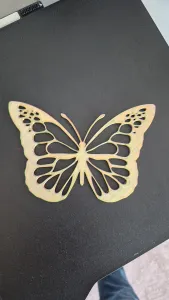 Butterfly wall art in 3 sizes