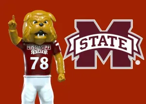 NCAA - Bully mascot - Mississippi State University - 3d pri