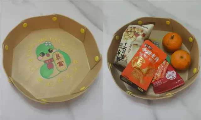 Year of the Snake Fruit Plate - Snakes Come Running — Image 3 of 4