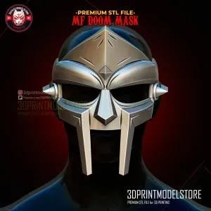 MF Doom Mask - Premium STL for Cosplay