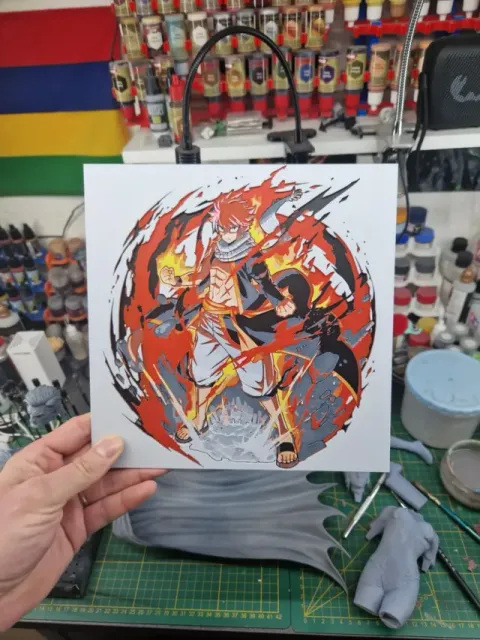 Fairy Tail Hueforge - Natsu Dragnir