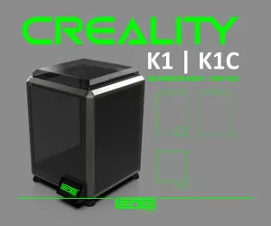 CREALITY K1|K1C|K1SE - 3D MODEL - STEP FORMAT