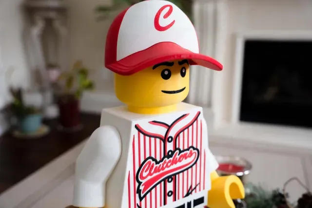 ⚾ Baseball Player Giant Minifigure (16") – Step Up to the Plate — Фото 4 из 9