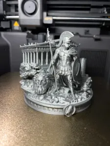 Ancient Greek Warrior Diorama – Temple of Legends