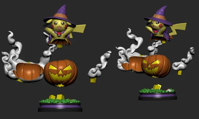 Pokemon - Witch Pikachu Figure — Фото 3 из 9
