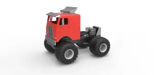 Monster Semi Truck Scale 1:25