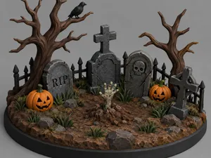 Diorama Haloween