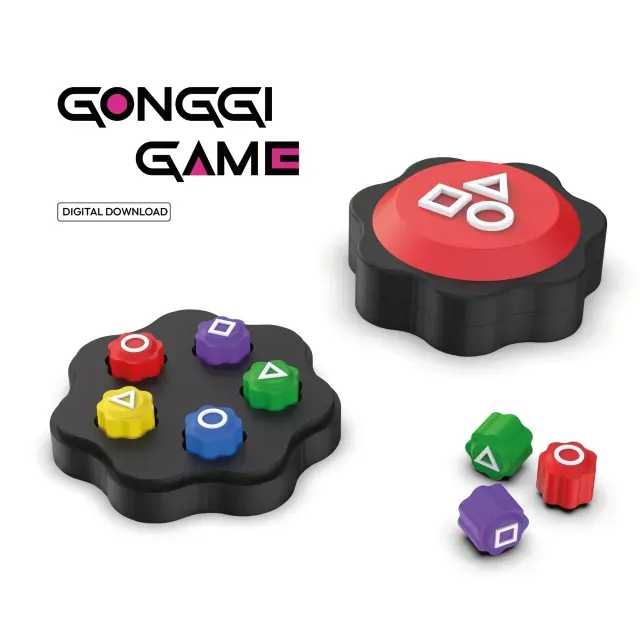 Squid Game Style Gonggi Set, Gonggi Game Set, Korean Jack