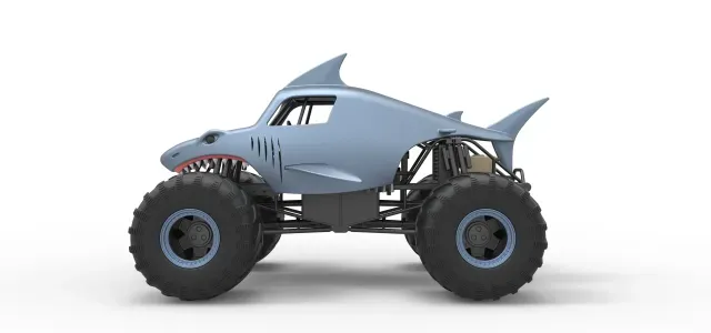 Shark Monster Truck Scale 1:25 — Фото 5 из 9