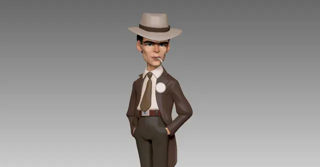 Oppenheimer Cillian Murphy Stylized — Фото 4 из 9