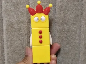 Numberblocks 数字方块3 无需AMS 分色打印