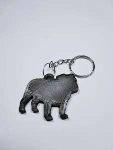 Bulldog (English) keychain