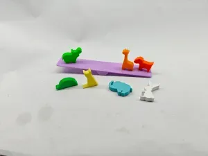Children's Educational Toy – Animal Seesaw