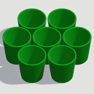 glass water/STL-Version:- 0. 34 Volume:-7.497 Surface:-369.7