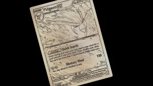 Pidgeot Pokemon card