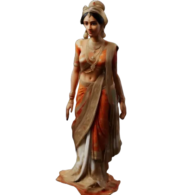 Elegant Indian Women Statues — Фото 3 из 9