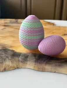 Knitted Easter Egg