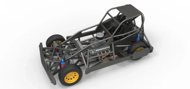 New Zealand Superstock car Base Version 2 Scale 1:25 — Image 4 of 9