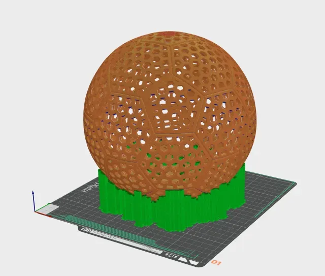 Print in Place Airless Soccer Ball - Airless Football — Image 6 of 7