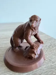 Honeybadger statue
