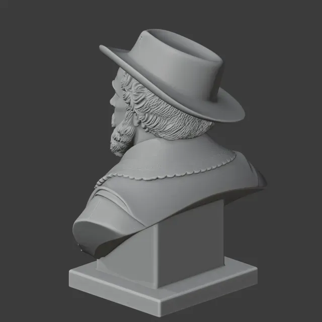 Peter Paul Rubens Bust — Image 5 of 8