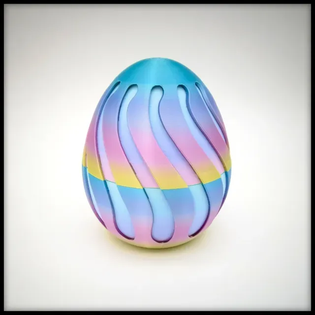 Decorative Easter Egg Collection - 3 Variants - Twist & Lock — Фото 2 из 9