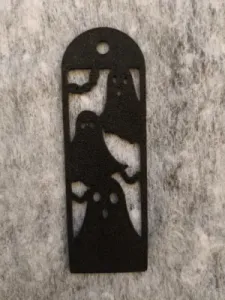 Gothic Anime Spooky Ghosts Bag Strap & Itabag Keychain