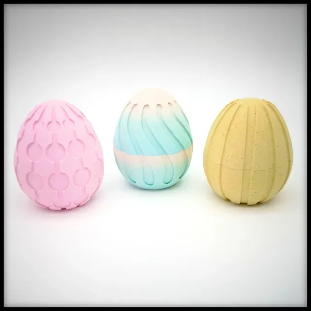 Decorative Easter Egg Collection - 3 Variants - Twist & Lock — Фото 3 из 9