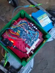 Large ORP Electronics Enclosure with 3 Cable Pass-Throughs