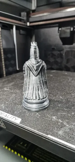 Human Face Knight Chess Piece — Image 8 of 9