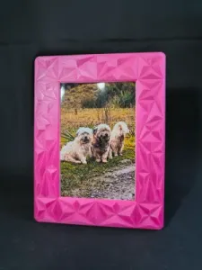 Multi‑Orientation 4x6" Photo Frame + Magic Relief Ready