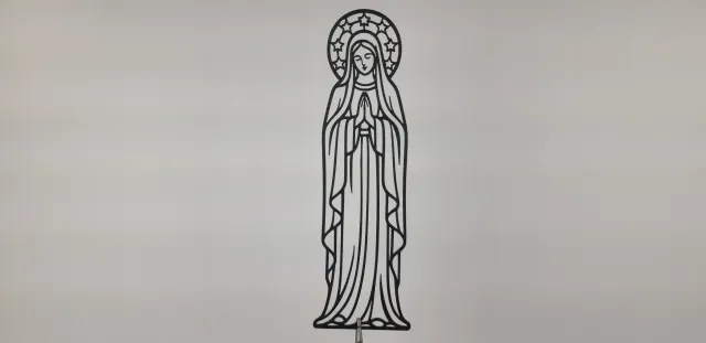 Holy Mary Prayer 2D Wall Art