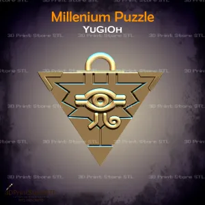 Millennium Puzzle Cosplay Yugioh - STL File