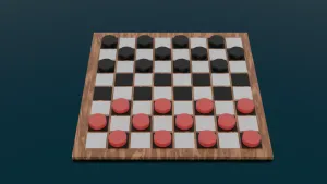 Board game - Checkers (Multicolour)