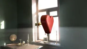 Pure Heart Pin Earrings