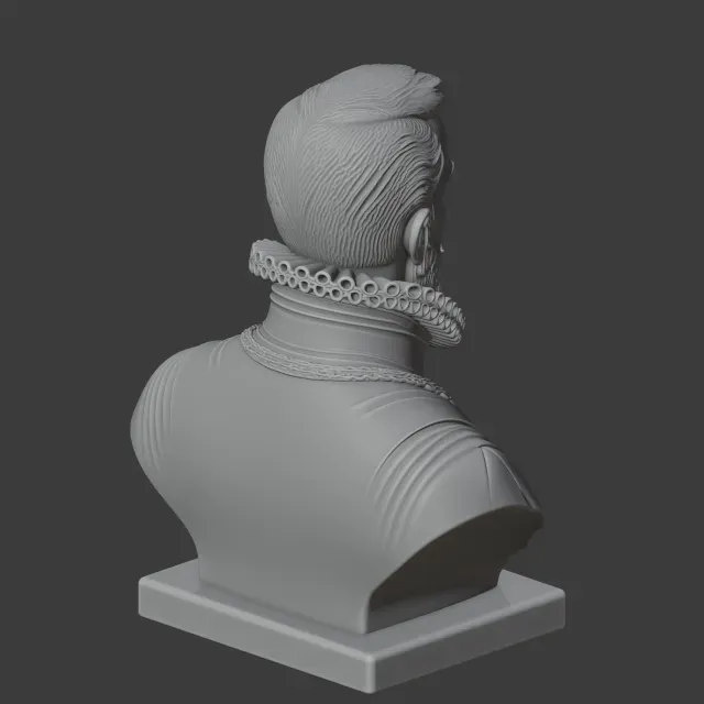 Philip II of Spain Bust