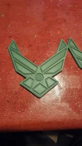 Airforce emblem snap together
