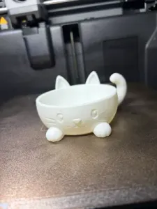 Cute Cat Candy Bowl - Adorable Snack Bowl