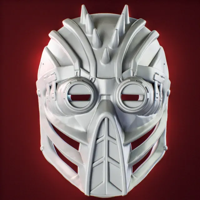 Kabal Mask from MK - Mascara de Kabal de Mortal Kombat — Фото 9 из 9