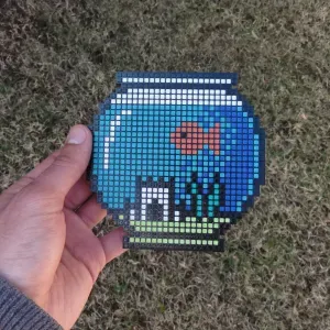 Pixelated Painting - Fishbowl