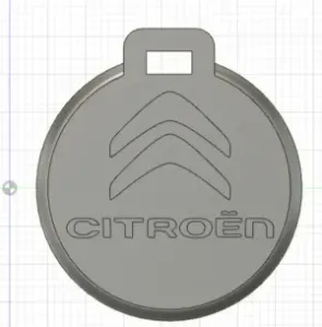 Pendentif porte clé Citroen / Citroen Key ring ornement