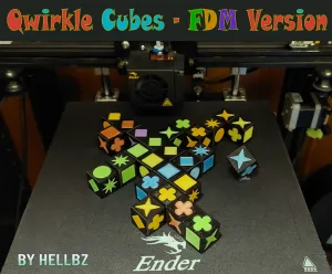 Qwirkle Cubes - FDM Version - K2-Plus Ready