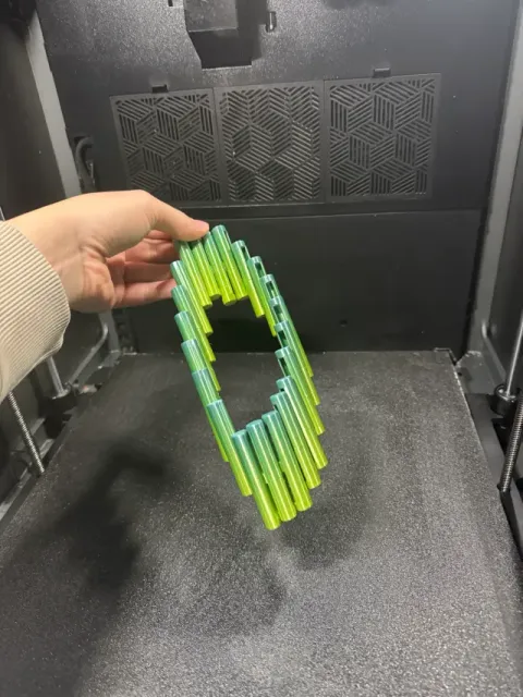 Free Fidget Bracelet – Movable 3D-Printed Toy articulated — Фото 4 из 9